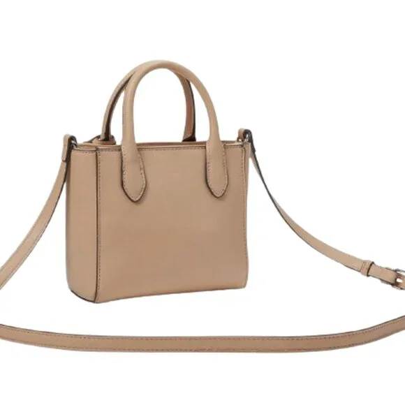 NWT Nine West Maysenn Mini Crossbody Purse Satchel Barely Nude 👜 - Picture 2 of 9